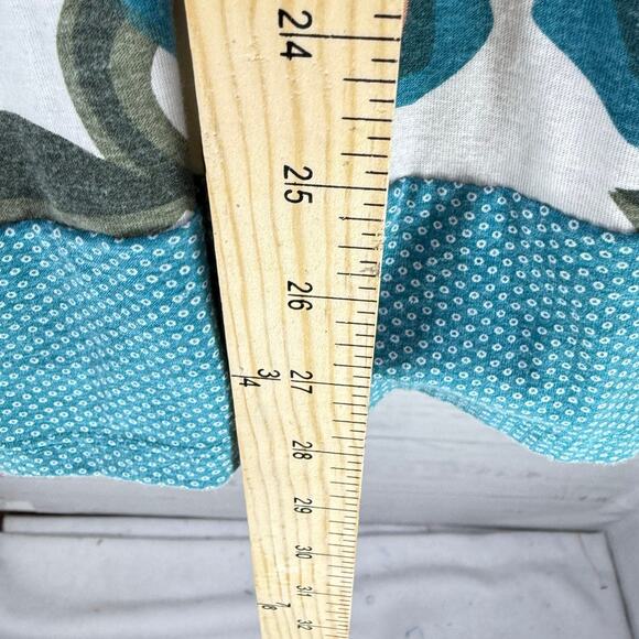 VTG Y2K Charlottee Russe medium turquoise dress floral lace coquette cottage USA - Picture 4 of 7